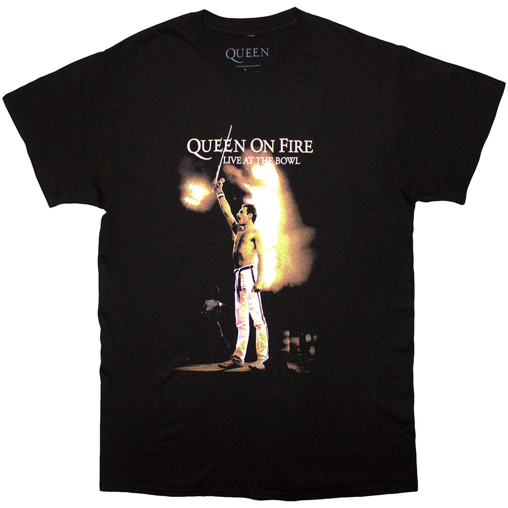 QUEEN Attractive T-Shirt, Live At The Bowl