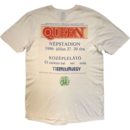 QUEEN Budapest Ticket T-Shirt