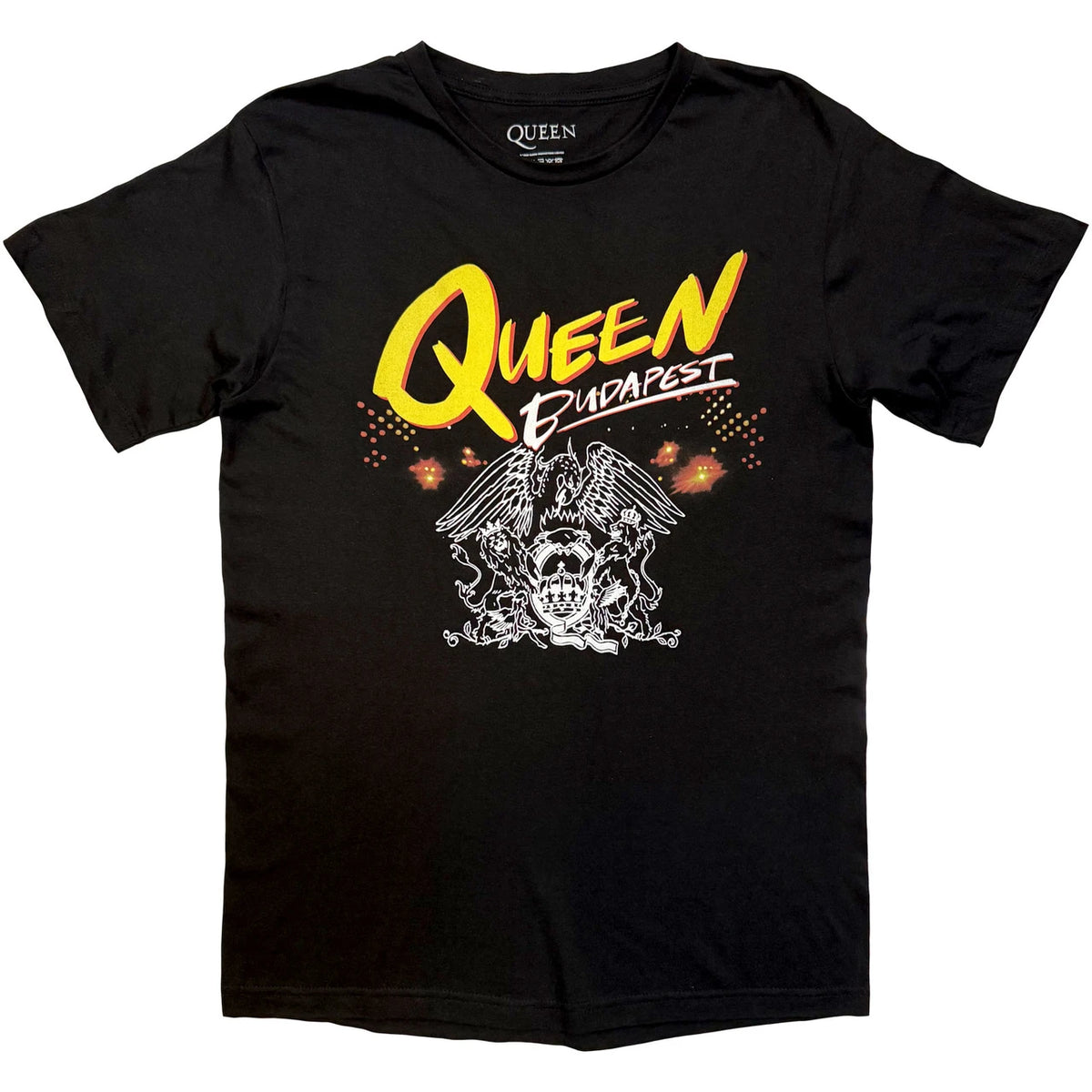 QUEEN Attractive T-Shirt, Budapest Setlist