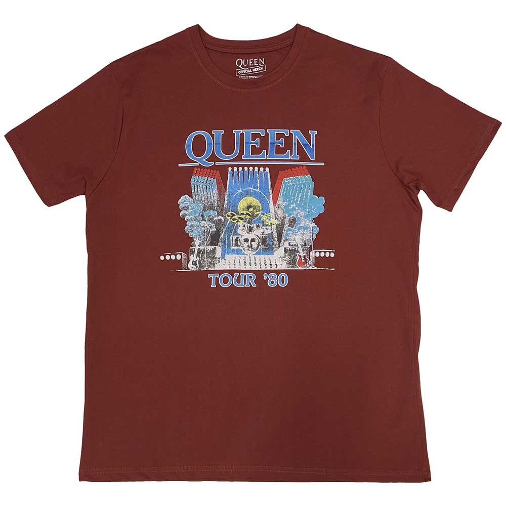 QUEEN Attractive T-shirt, Tour &