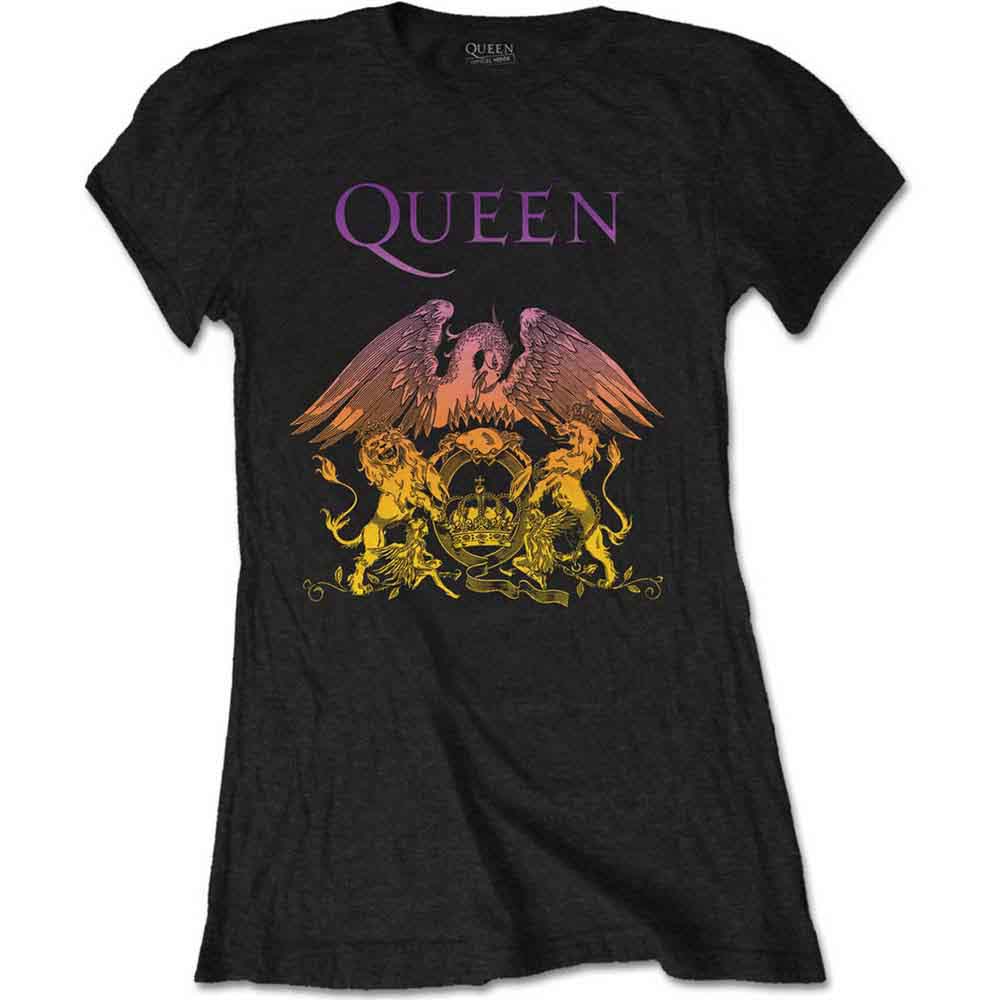 QUEEN Attractive T-Shirt, Gradient Crest