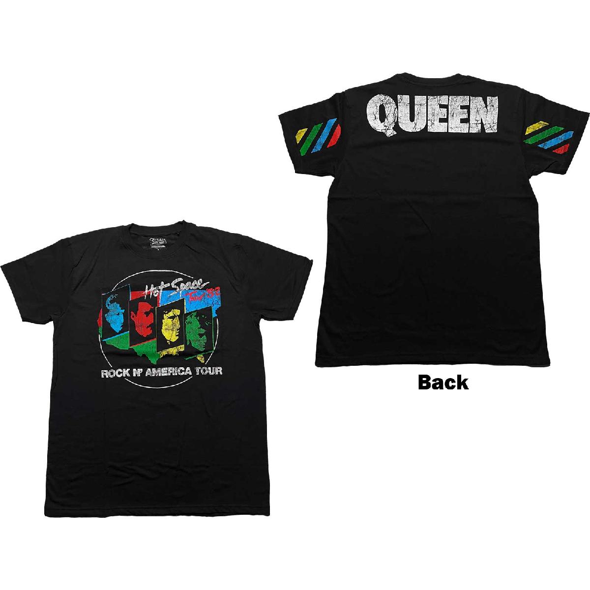 QUEEN Attractive T-Shirt, Hot Space Tour &