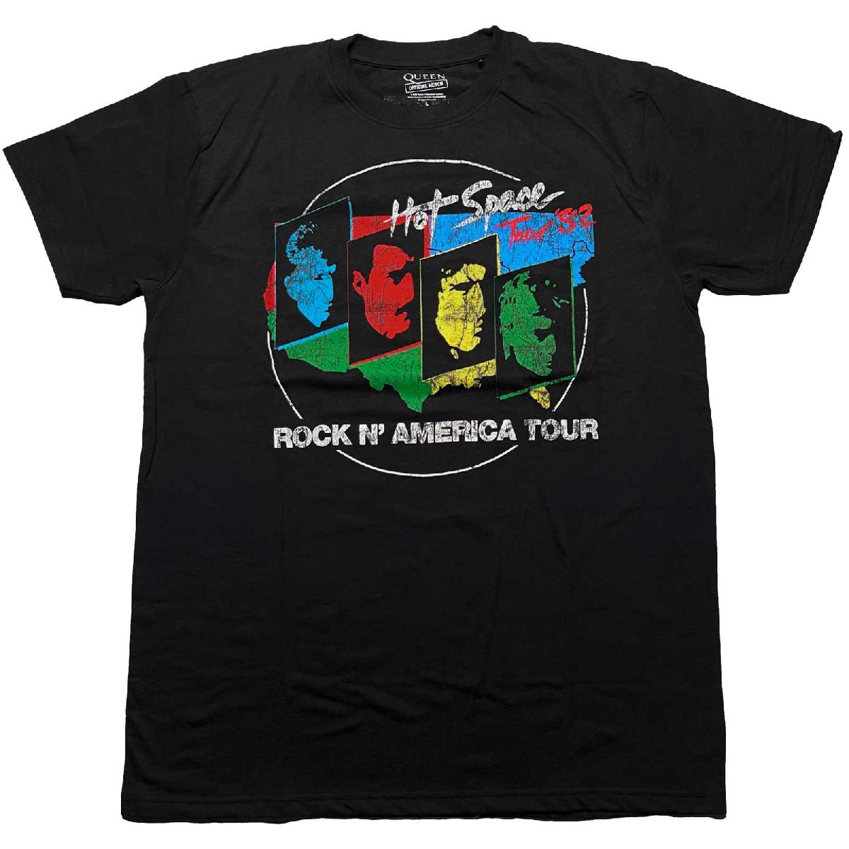 QUEEN Attractive T-Shirt, Hot Space Tour &