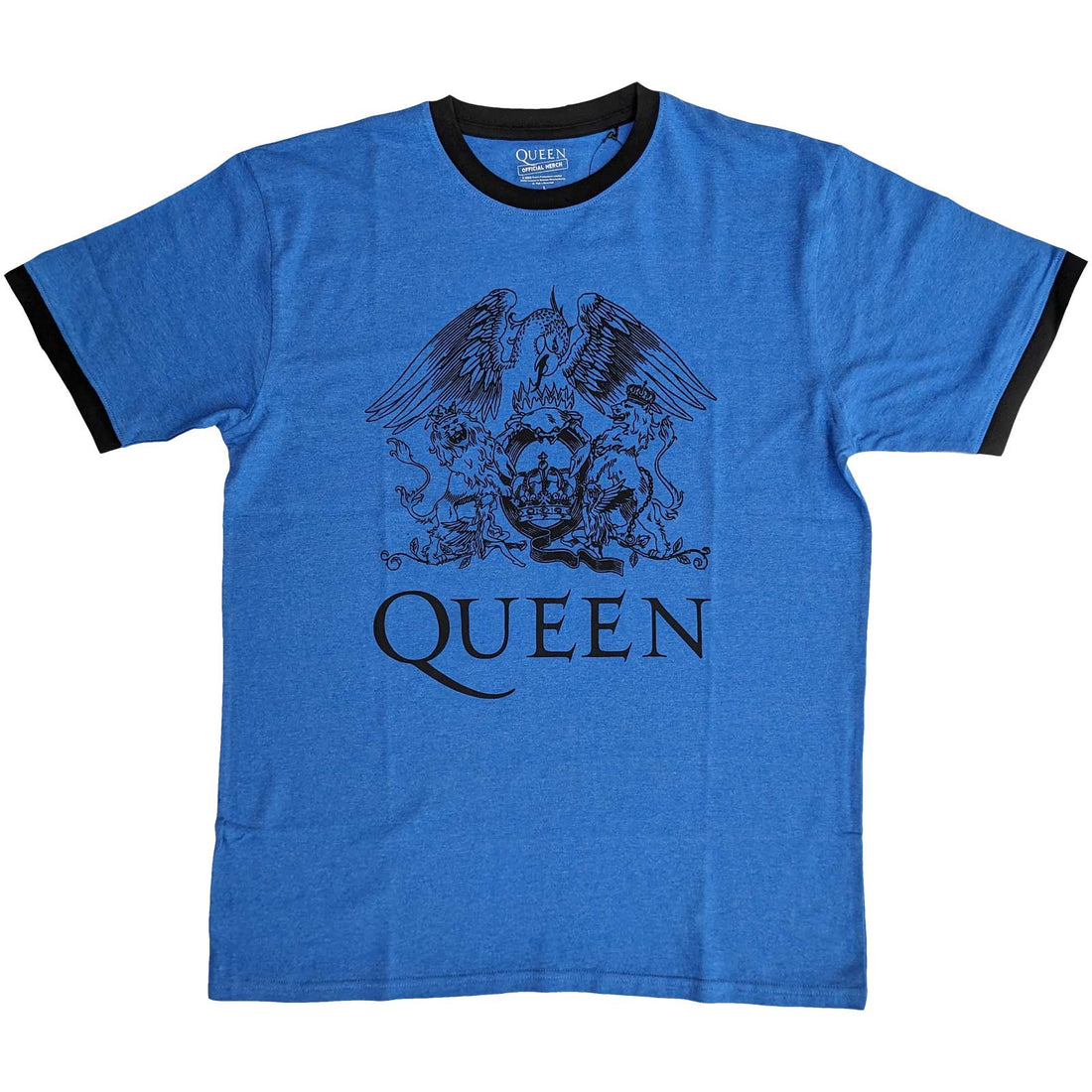 QUEEN Attractive T-Shirt, Crest Logo