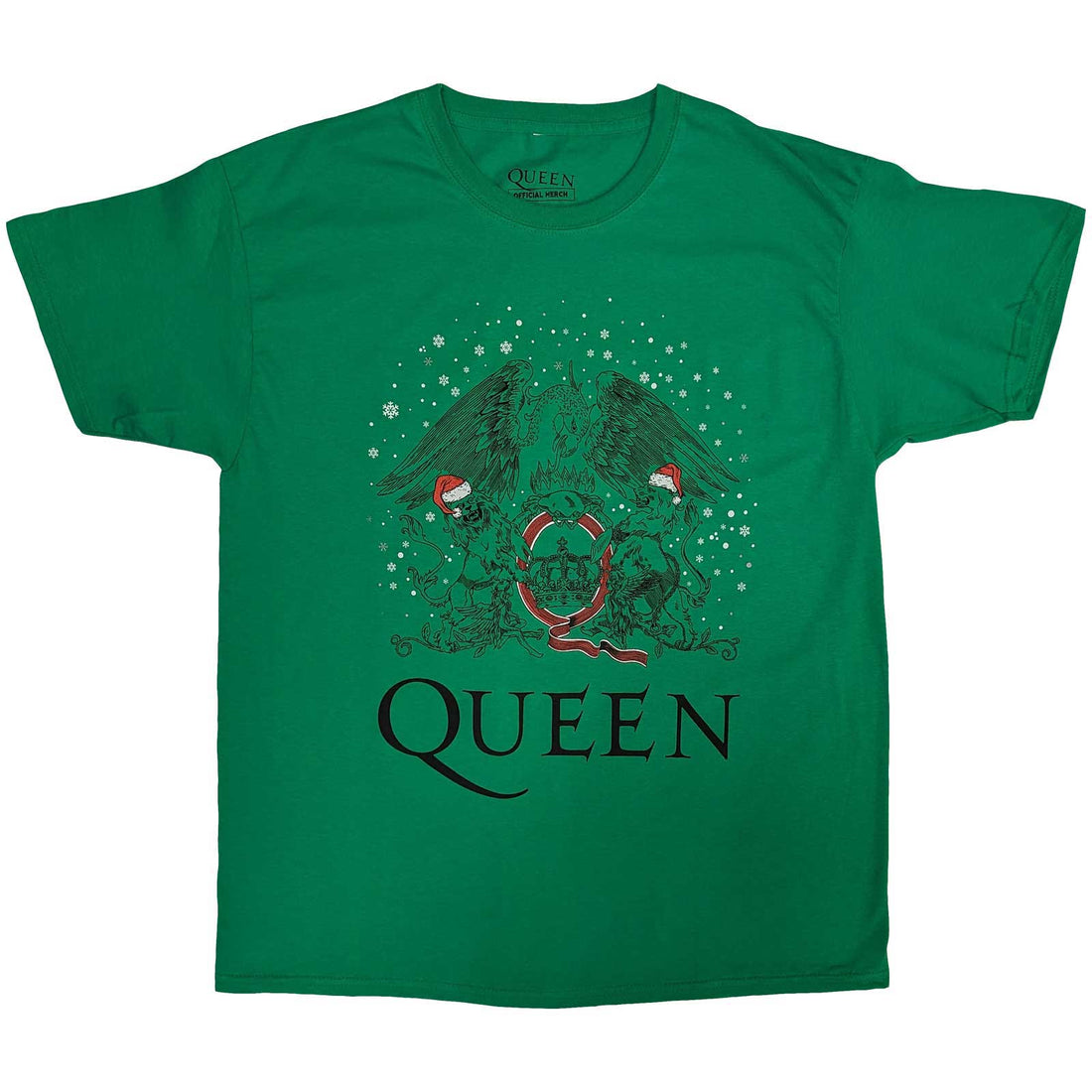 QUEEN Attractive T-Shirt, Holiday Crest