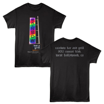 RAINBOW BAR &amp; GRILL Eye-Catching T-Shirt, 9015