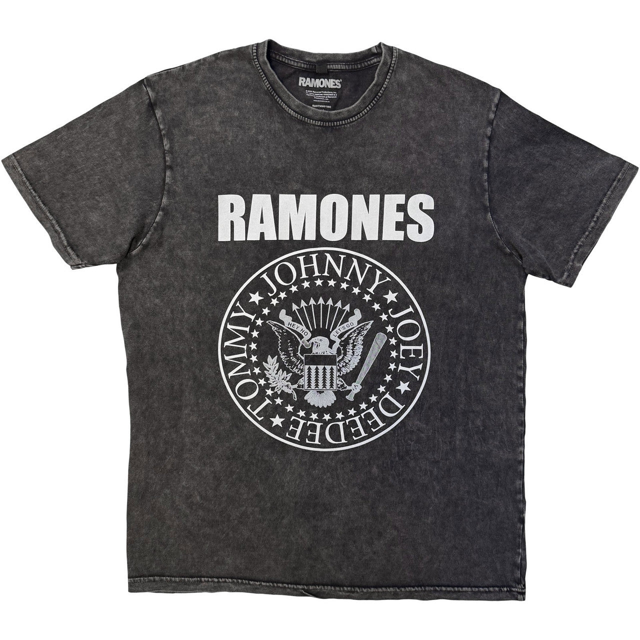 RAMONES Stone Wash T-Shirt, Presidential Seal
