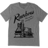 Rainbow Bar & Grill Moving Stars T-Shirt in Heather Grey