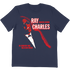 Ray Charles "Modern Sounds" T-Shirt In Navy