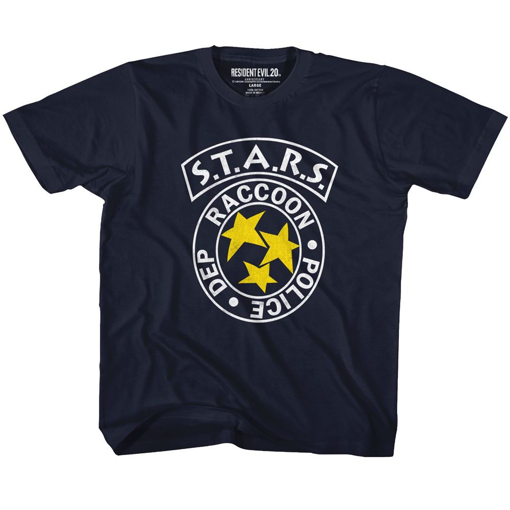 RESIDENT EVIL Kids T-Shirt, RPD STARS