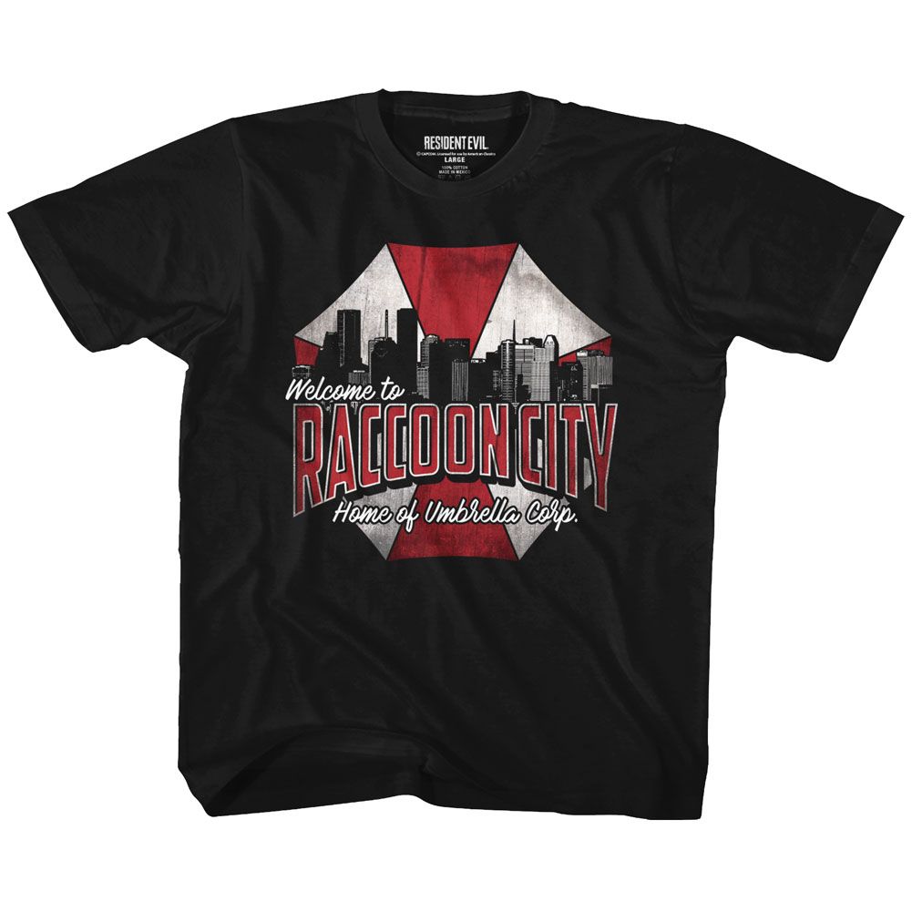 RESIDENT EVIL Kids T-Shirt, RACCOON CITY