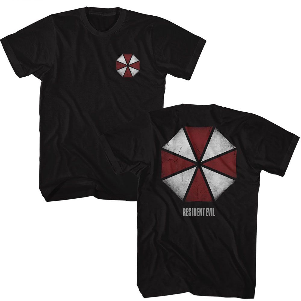 RESIDENT EVIL T-Shirt, Umbrella Front Back