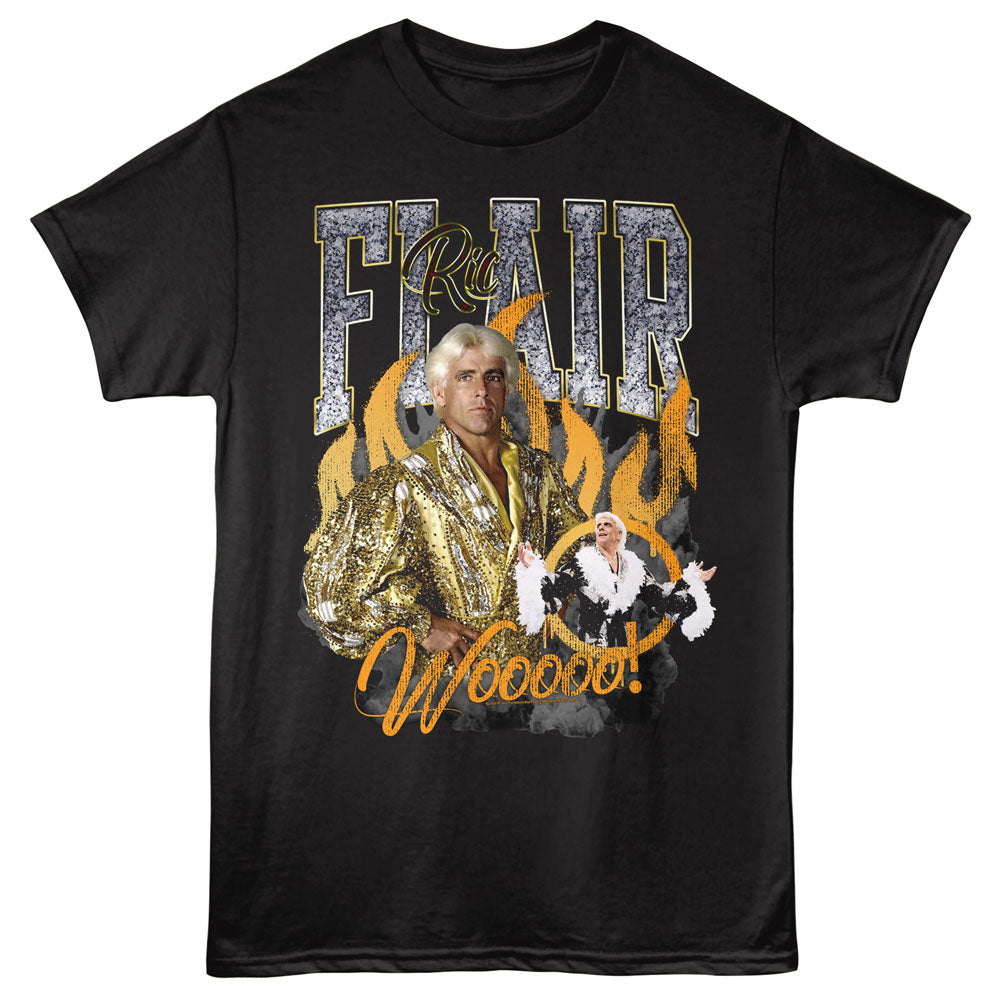 RIC FLAIR Eye-Catching T-Shirt, WOOOOO