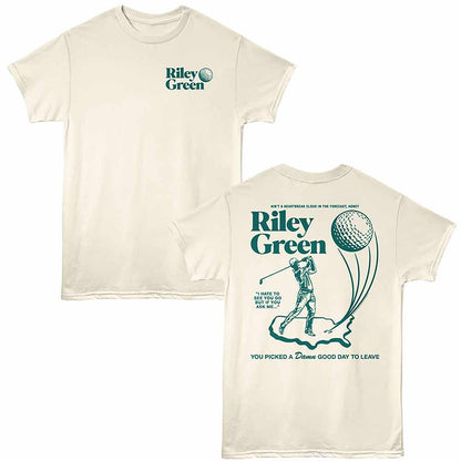 RILEY GREEN Eye-Catching T-Shirt, GOLF