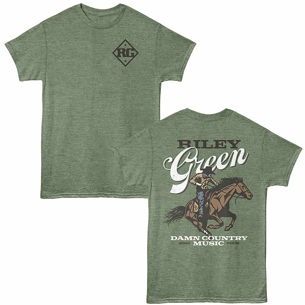 RILEY GREEN Eye-Catching T-Shirt, COWBOY