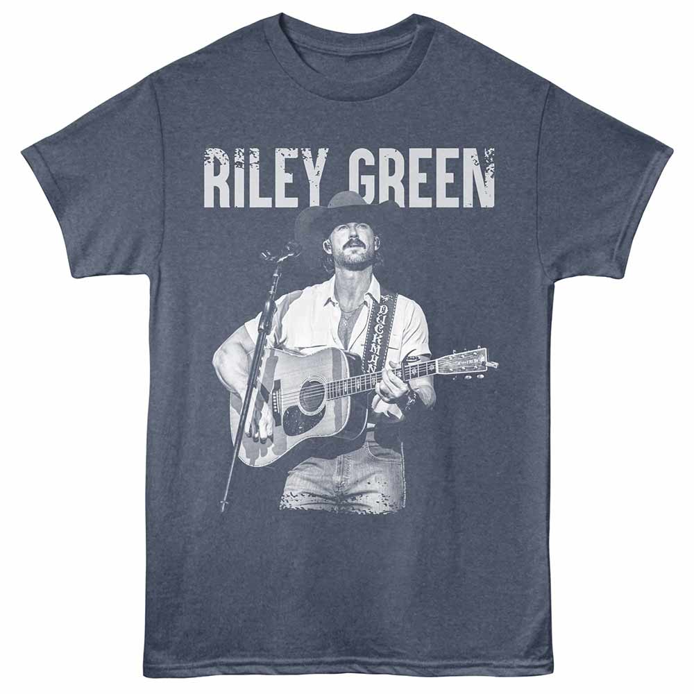 RILEY GREEN Eye-Catching T-Shirt, GRUNGE