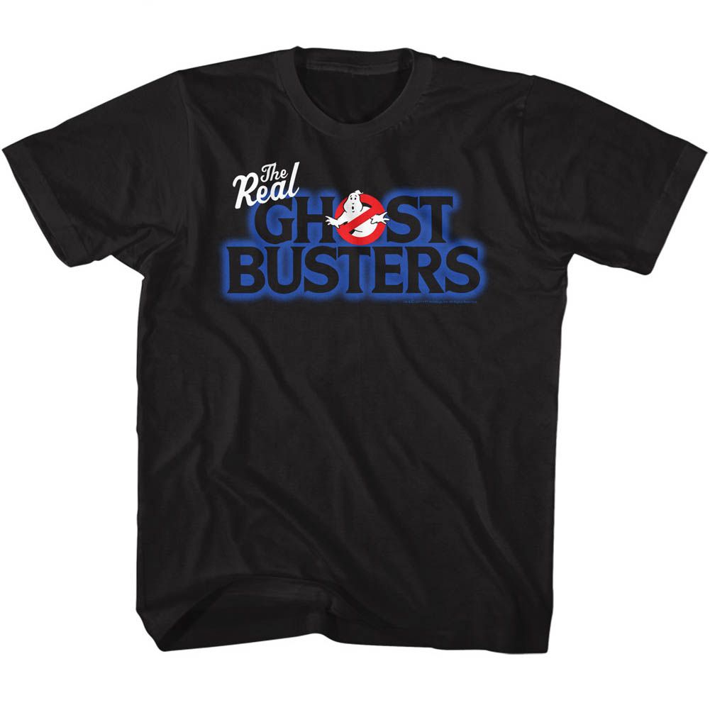 THE REAL GHOSTBUSTERS Kids T-Shirt, REAL LOGO