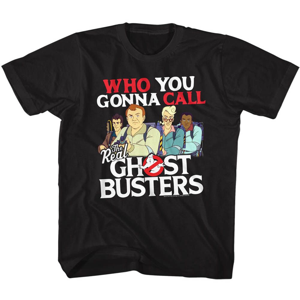 THE REAL GHOSTBUSTERS Kids T-Shirt, CALL EM