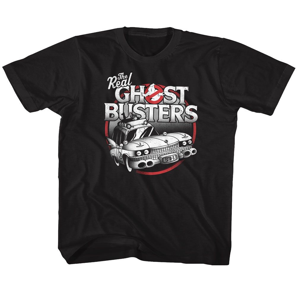 THE REAL GHOSTBUSTERS Kids T-Shirt, THE CAR