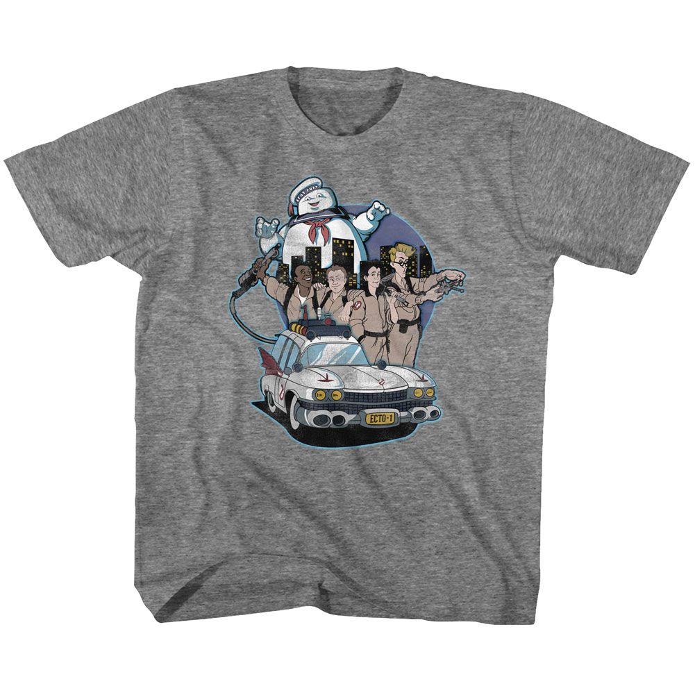 THE REAL GHOSTBUSTERS Kids T-Shirt, BUSTIN BUDDIES