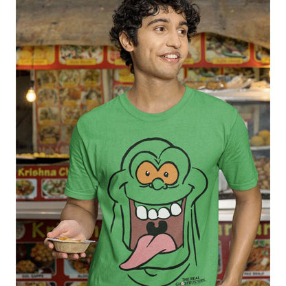 THE REAL GHOSTBUSTERS Famous T-Shirt, Slimer Face