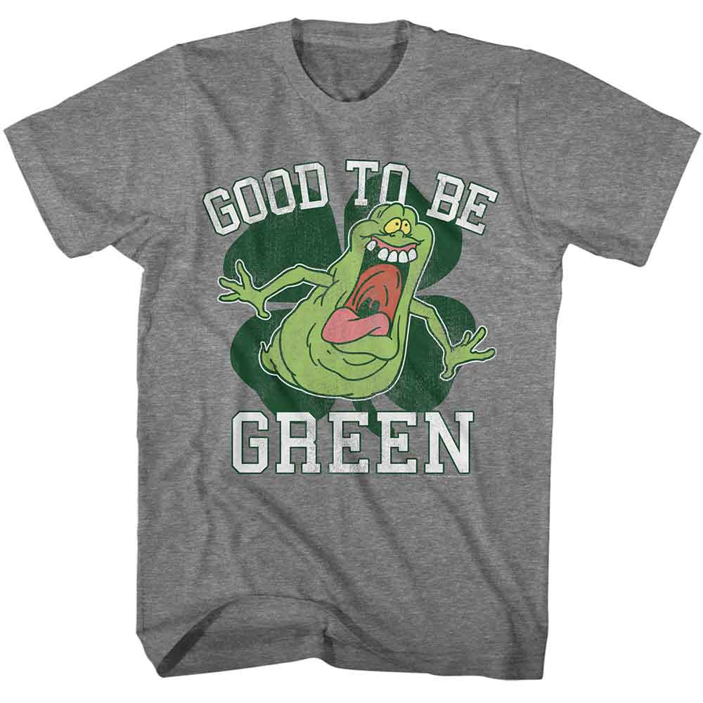 THE REAL GHOSTBUSTERS T-Shirt, GOOD TO BE GREEN