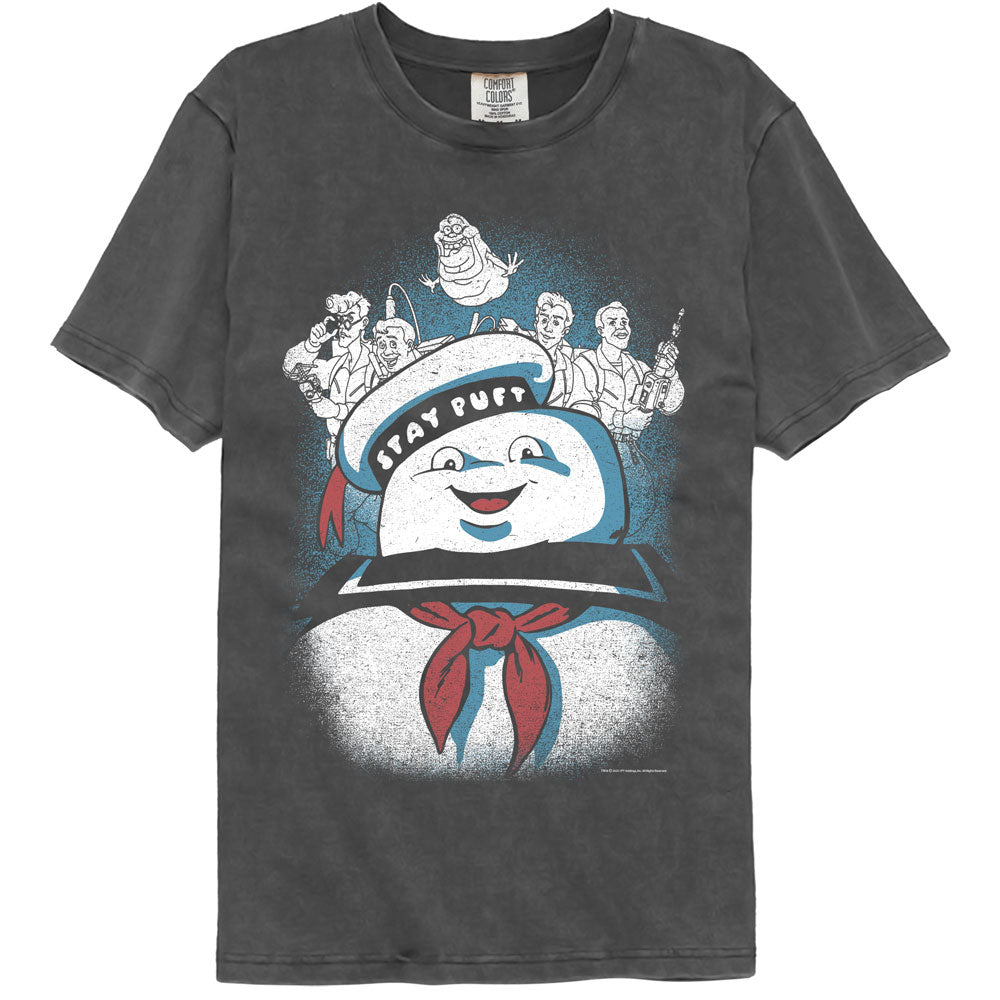 THE REAL GHOSTBUSTERS Garment Dye T-Shirt, STAY PUFT