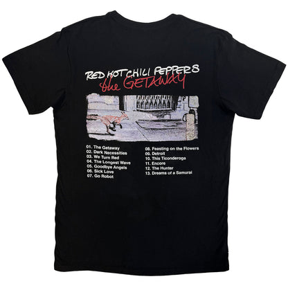 RED HOT CHILI PEPPERS Carbon T-Shirt, The Getaway Tracklist