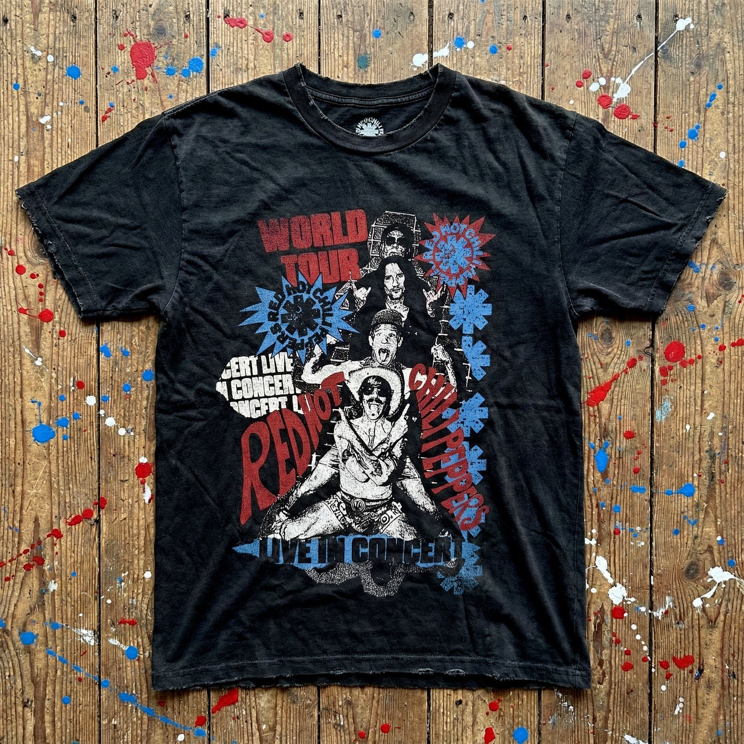 RED HOT CHILI PEPPERS Carbon T-Shirt, Blood Sugar Sex Magik Tracklist