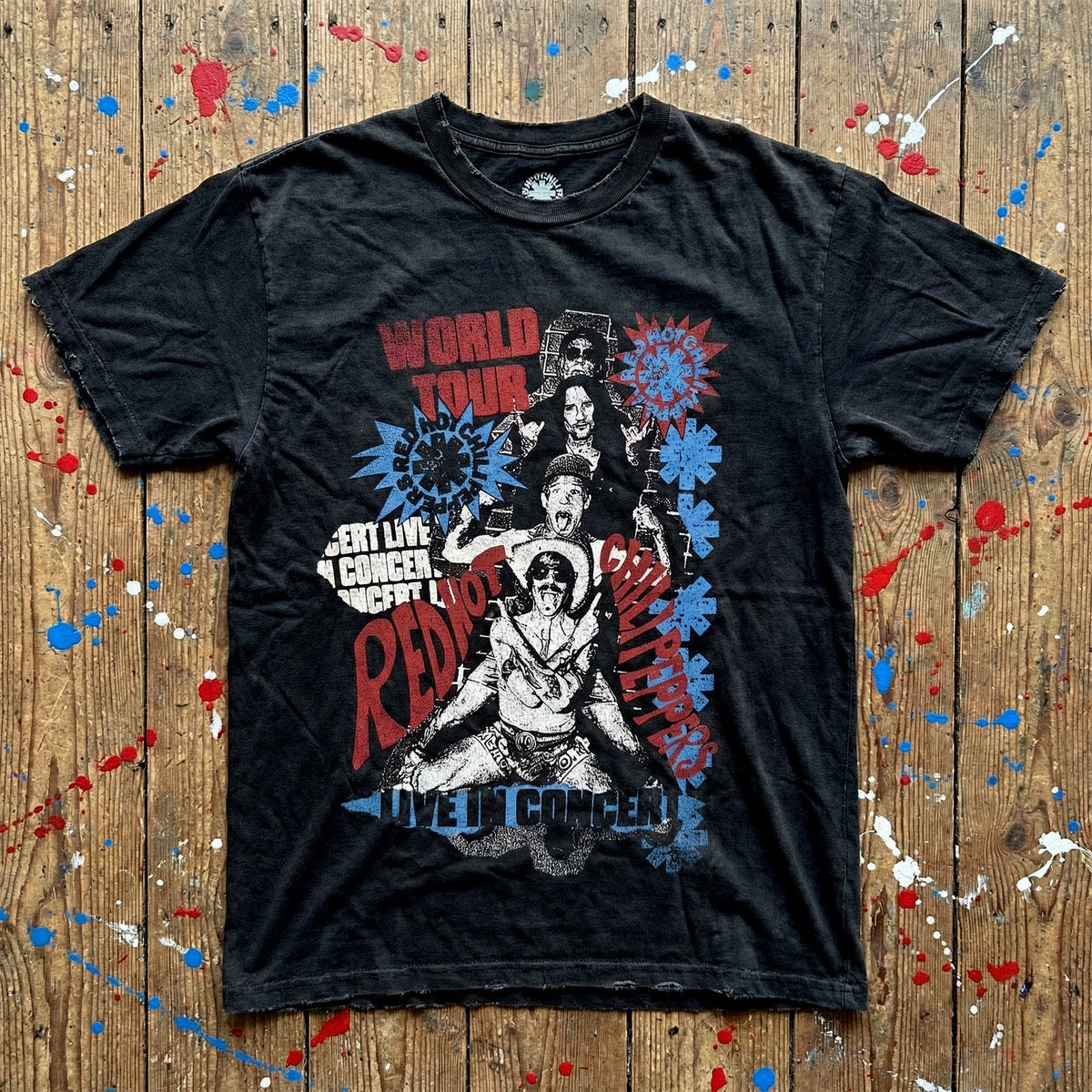 RED HOT CHILI PEPPERS Carbon T-Shirt, Blood Sugar Sex Magik Tracklist