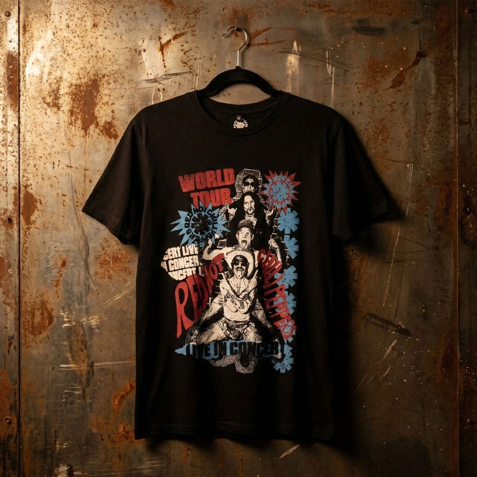 RED HOT CHILI PEPPERS Carbon T-Shirt, Blood Sugar Sex Magik Tracklist
