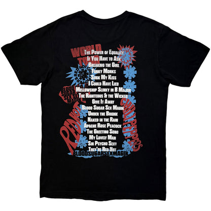 RED HOT CHILI PEPPERS Carbon T-Shirt, Blood Sugar Sex Magik Tracklist
