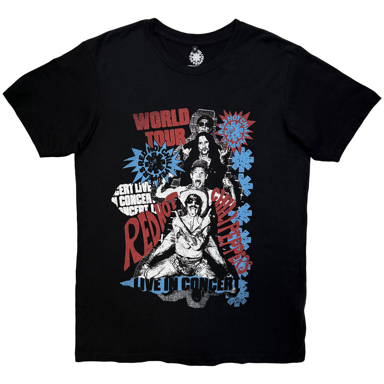 RED HOT CHILI PEPPERS Carbon T-Shirt, Blood Sugar Sex Magik Tracklist