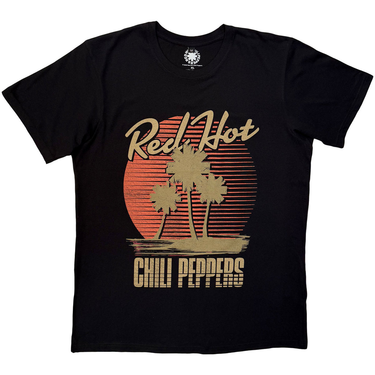 RED HOT CHILI PEPPERS Carbon T-Shirt, Palms