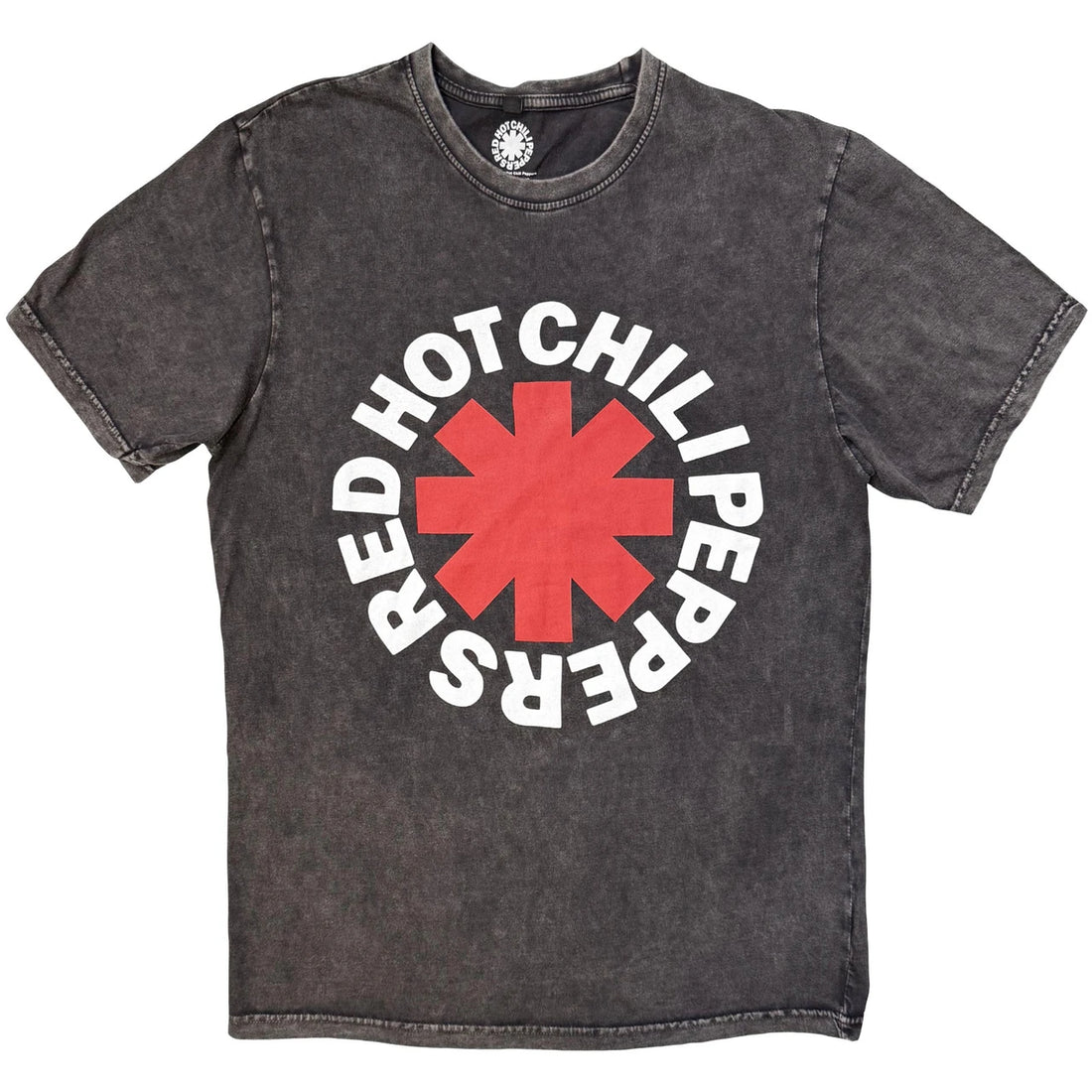 RED HOT CHILI PEPPERS Stone Wash T-Shirt, Classic Asterisk