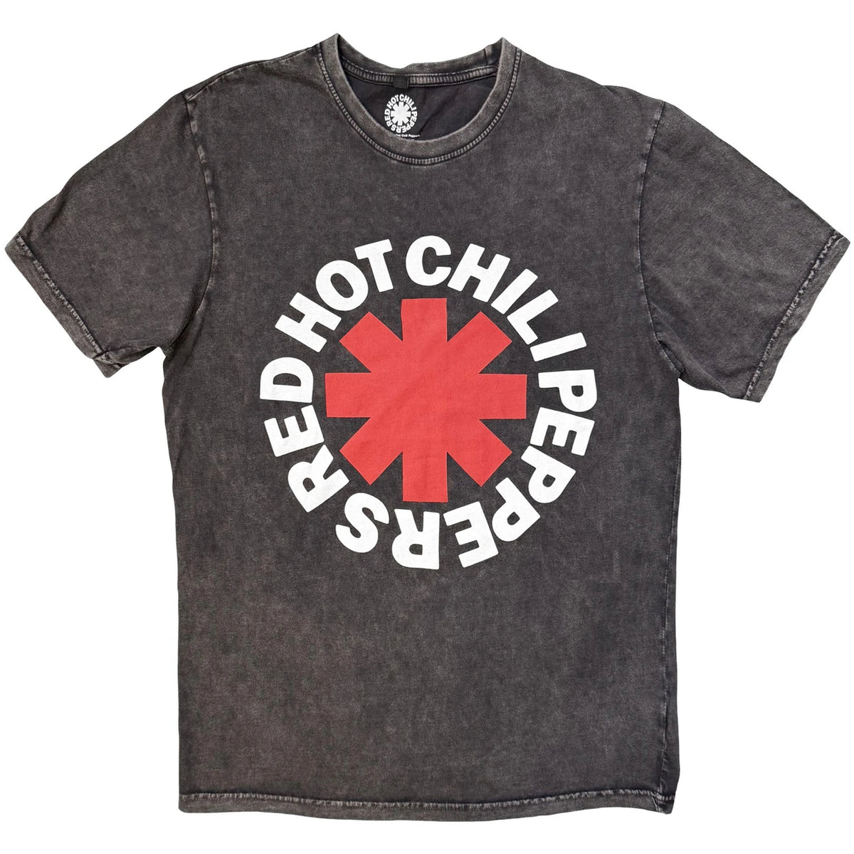 RED HOT CHILI PEPPERS Stone Wash T-Shirt, Classic Asterisk