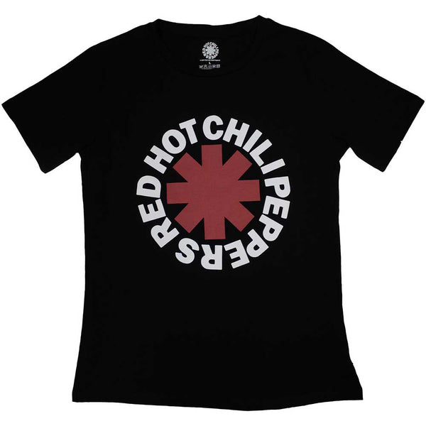 RED HOT CHILI PEPPERS Attractive Ladies T-Shirt, Classic Asterisk