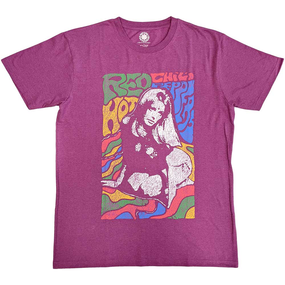 RED HOT CHILI PEPPERS Attractive T-Shirt, Kneeling Girl