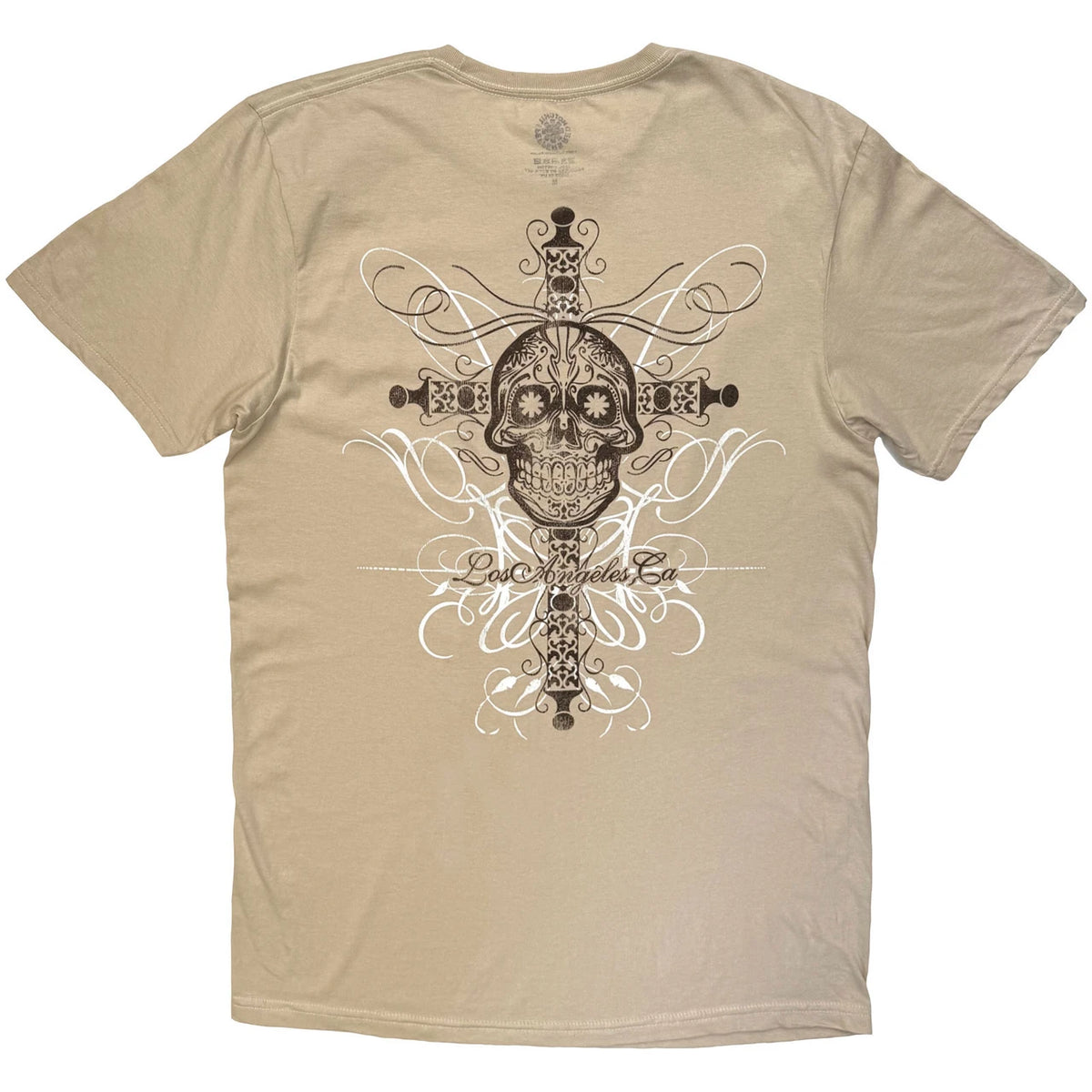 RED HOT CHILI PEPPERS Attractive T-Shirt, Skull Cross