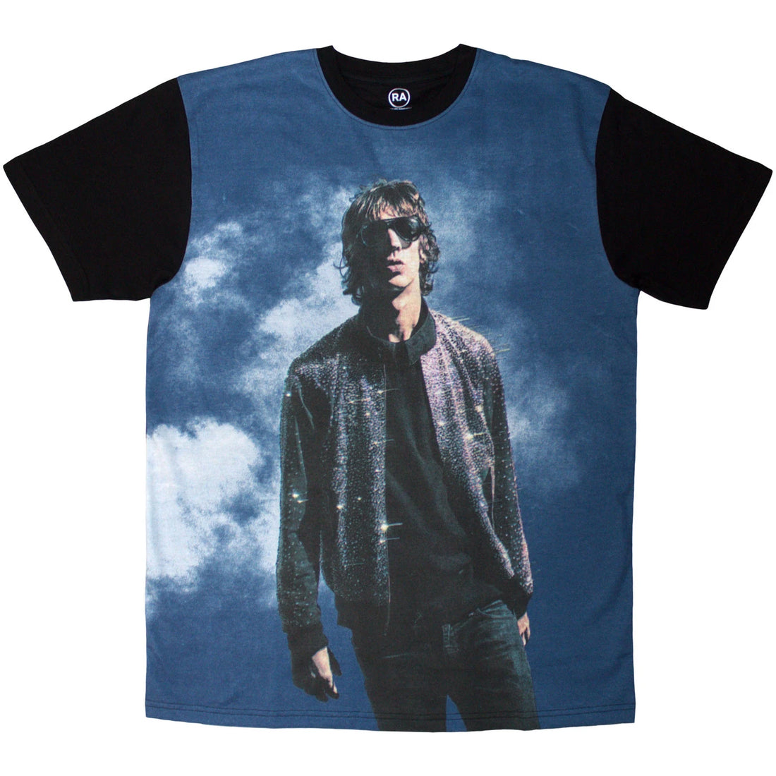 RICHARD ASHCROFT Attractive T-Shirt, Glitter Jacket