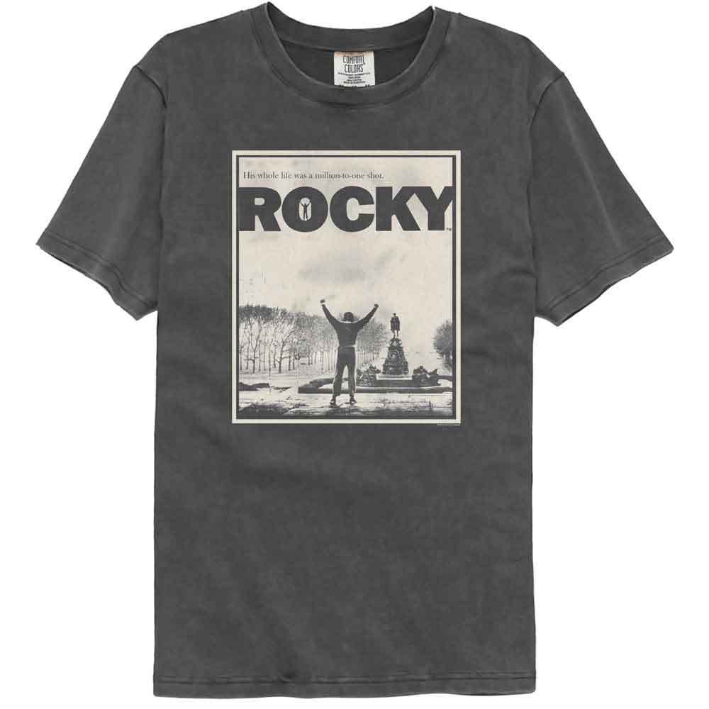 ROCKY Garment Dye T-Shirt, NAME REPEAT