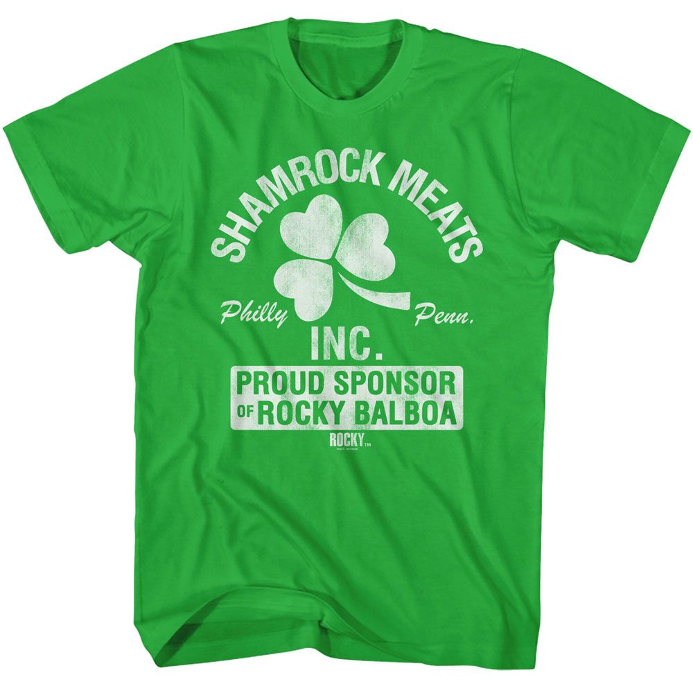 ROCKY Brave T-Shirt, SHAMROCK MEATS PHILLY