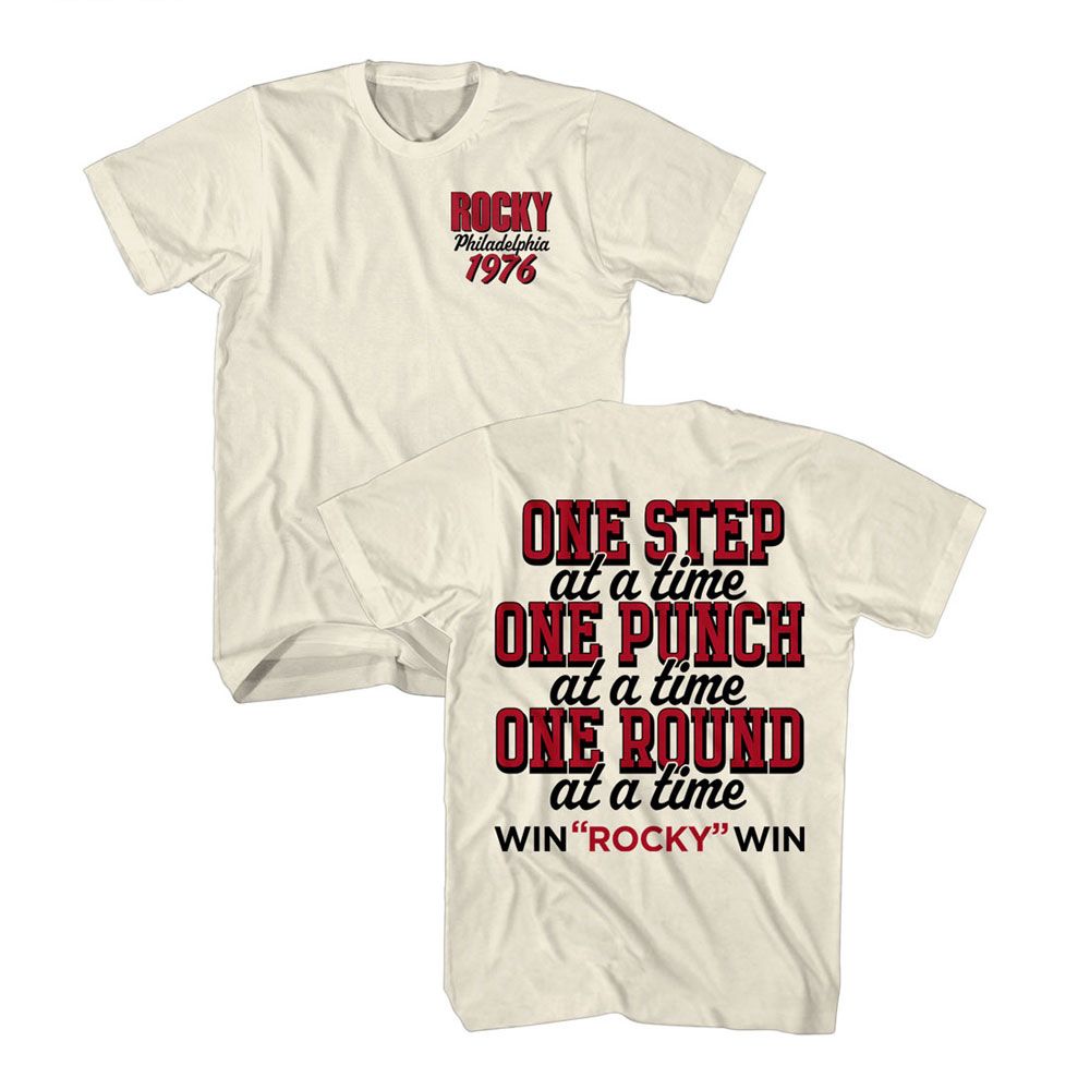 ROCKY T-Shirt, 1976 Front And Back