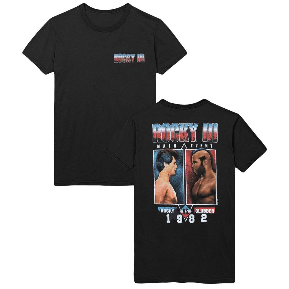 ROCKY T-Shirt, Vs Clubber Front And Back