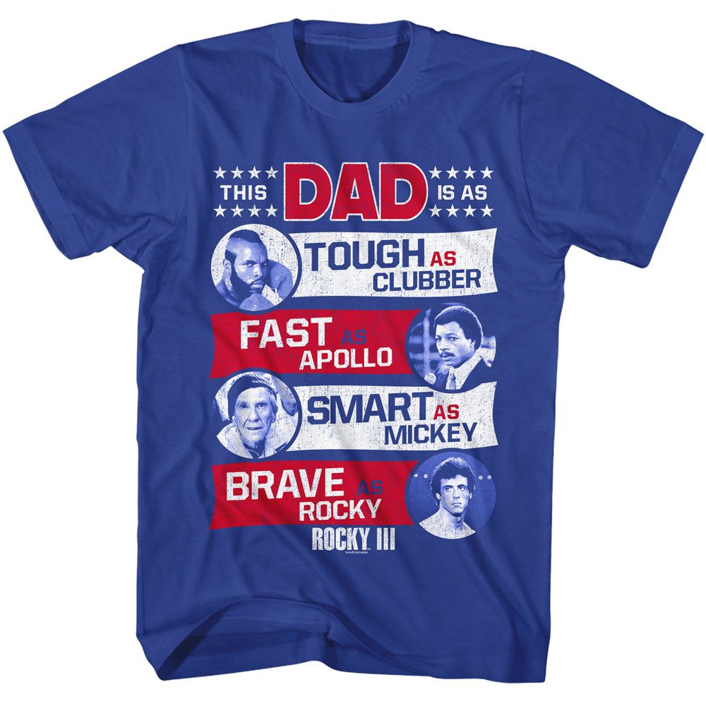 ROCKY Eye-Catching T-Shirt, DAD