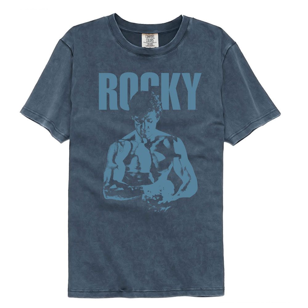 ROCKY Mineral Wash T-Shirt, Blue Ish