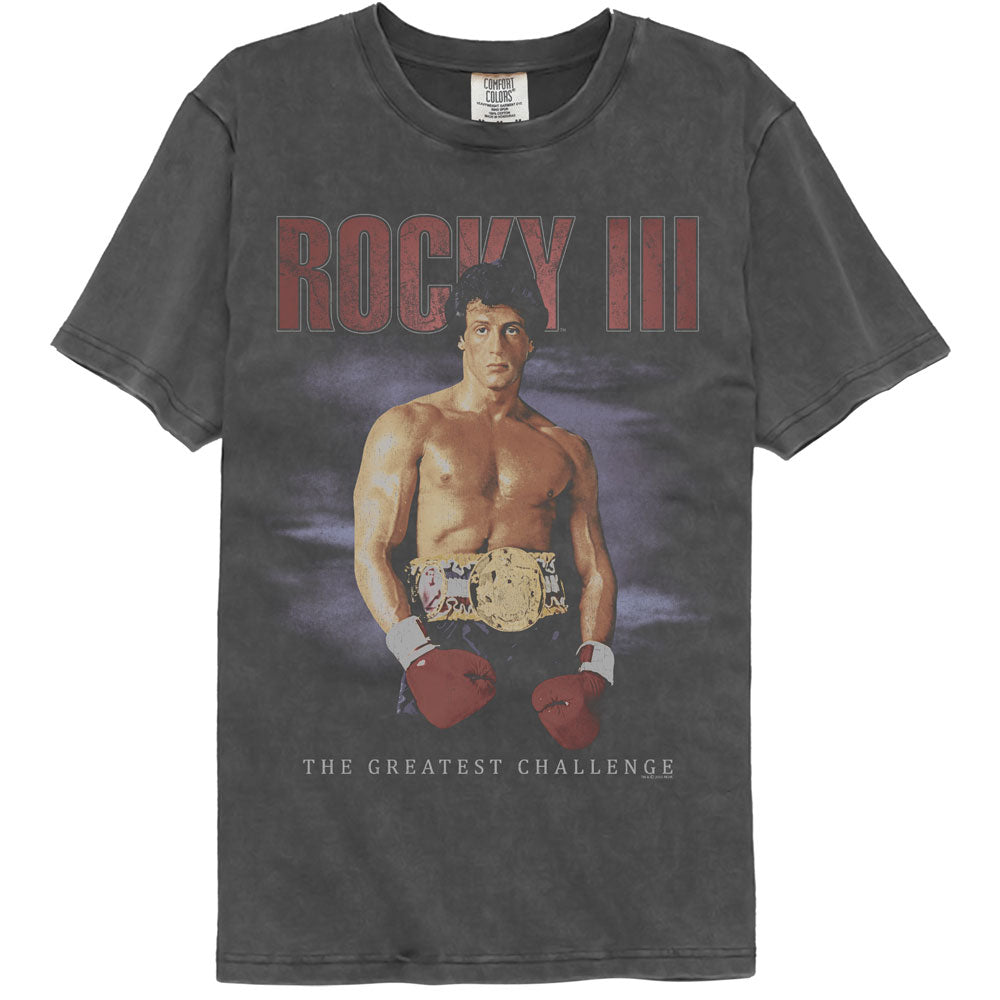 ROCKY Garment Dye T-Shirt, FADED BACKGROUND
