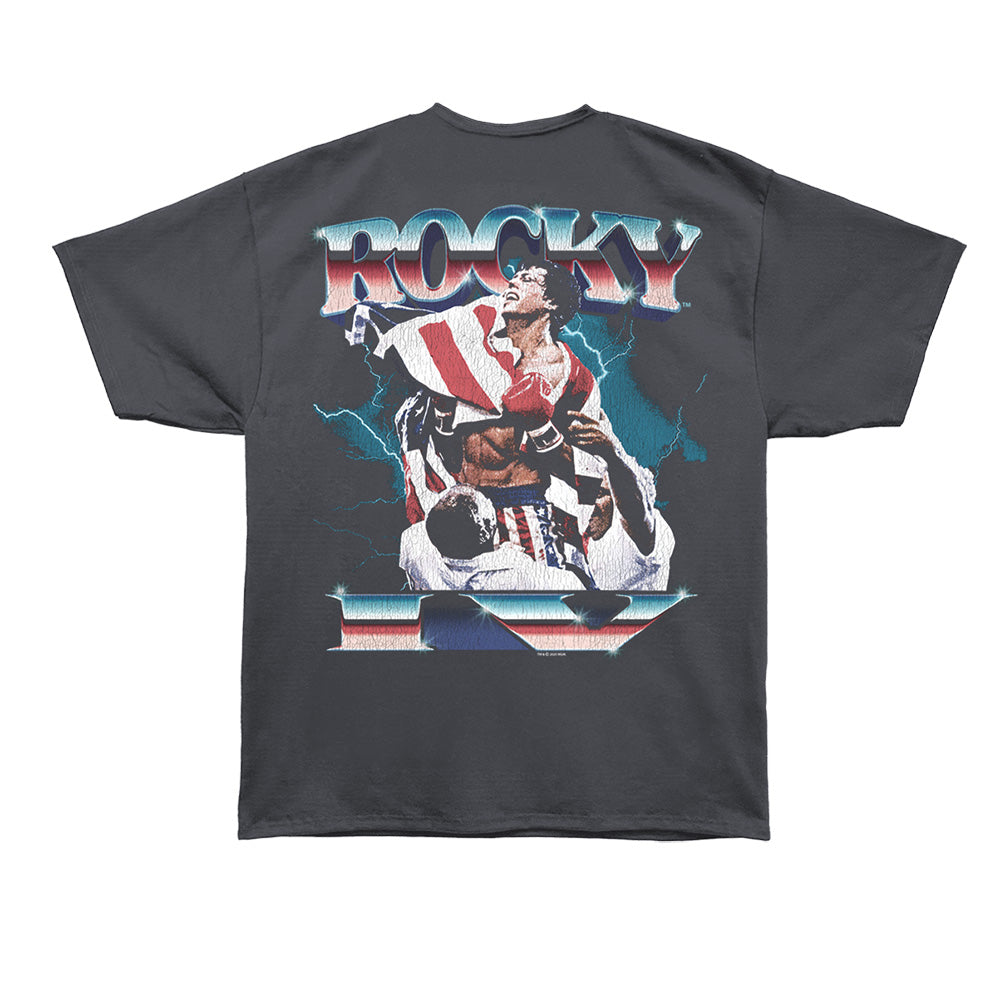 ROCKY Oversized T-Shirt, LIGHTNING CHROME