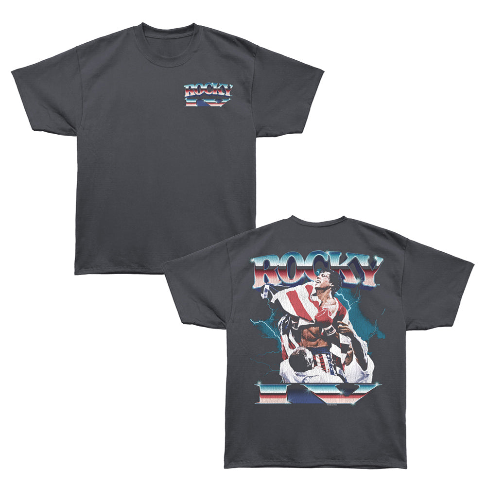 ROCKY Oversized T-Shirt, LIGHTNING CHROME