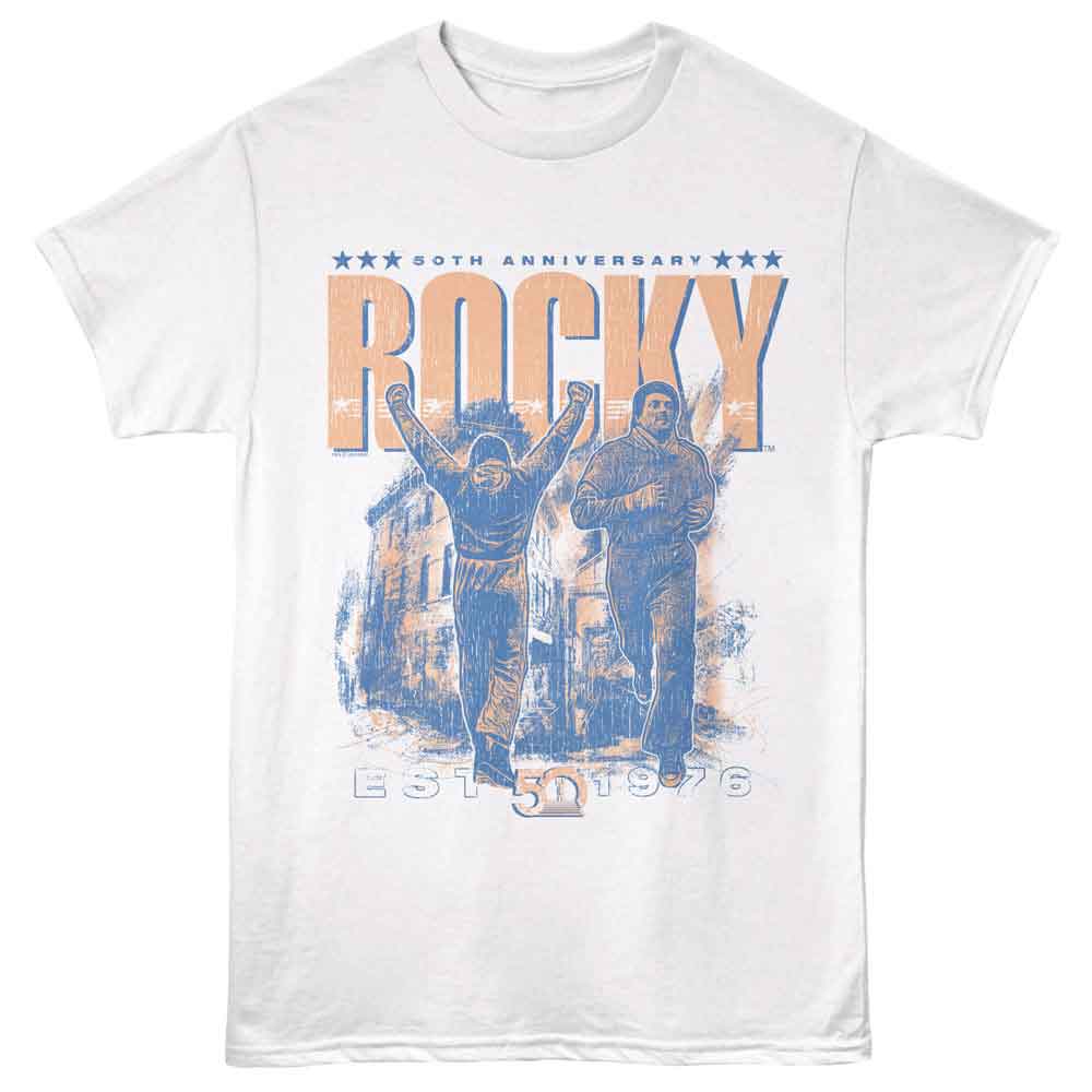ROCKY Eye-Catching T-Shirt, 50TH ANNIVERSARY
